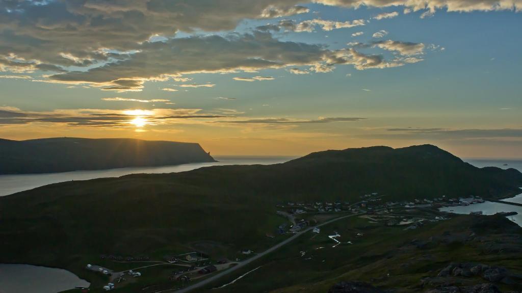 Hytte Camp Nordkapp - Blue 호텔 Skarsvåg 외부 사진